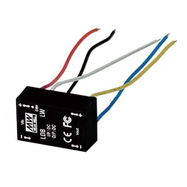 MEAN WELL LDB-500LW DC-DC LED Driver 16W 2-32VDC 500mA Buck